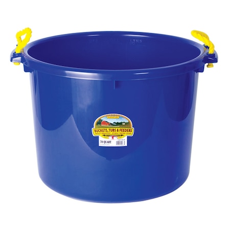 Miller Mfg Little Giant 70 qt Bucket Blue P-SB70 BLUE
